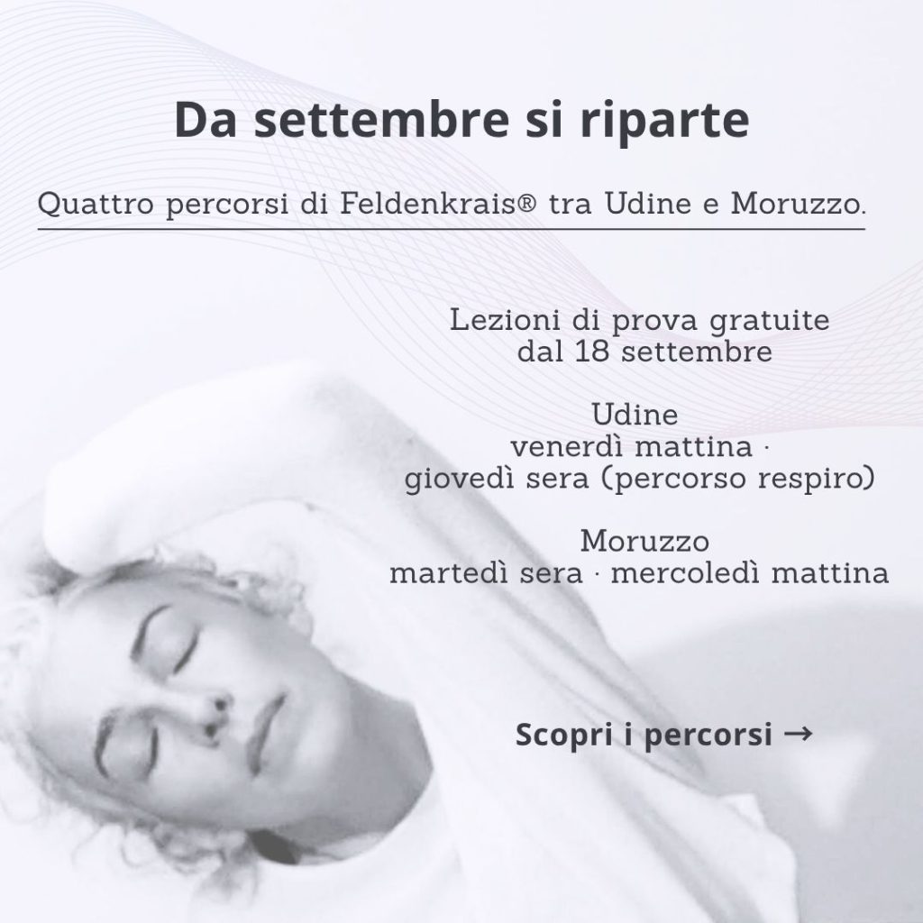 corsi in partenza feldenkrais udine Moruzzo
