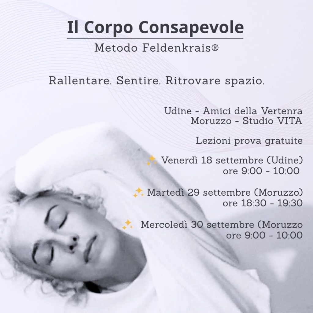 feldenkrais udine e Moruzzo